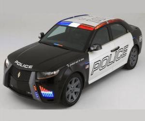yapboz polis arabası